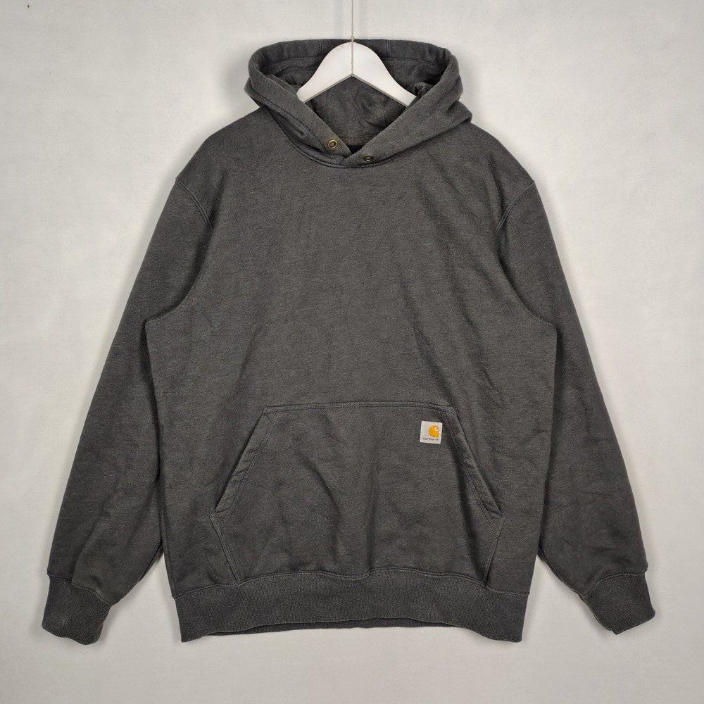 Carhartt Loose Fit Hooded Sweatshirt Dark Grey Heather TS0615-M L